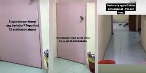 Gadis Ini Tantang Hantu di Asrama, Videonya Bikin Merinding