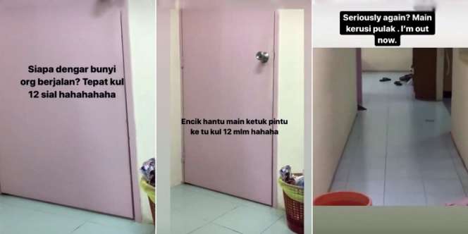 Gadis Ini Tantang Hantu di Asrama, Videonya Bikin Merinding