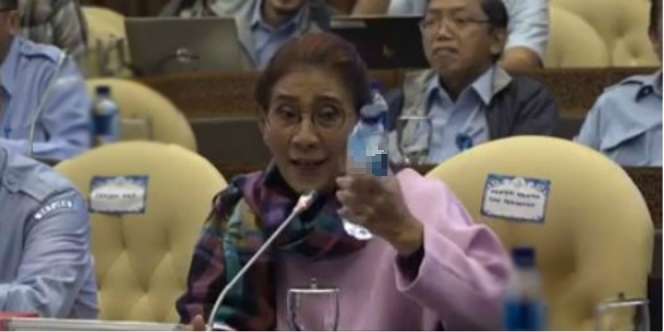 Disuguhi Minuman Botol Plastik, Menteri Susi Ngamuk