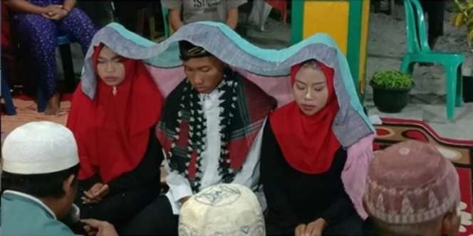 Pria Ini Menikahi Dua Wanita Sekaligus, Alasannya Gentle!