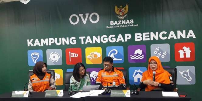 OVO Kucurkan Rp500 Juta untuk Kampung Tanggap Bencana Baznas