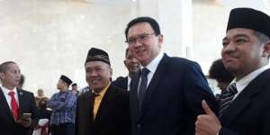 Ahok Hadiri Pelantikan Anggota DPRD DKI Jakarta