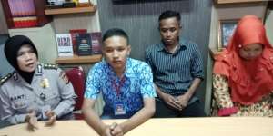 Sosok Siswa Magang yang Tolong Polisi Terbakar di Cianjur