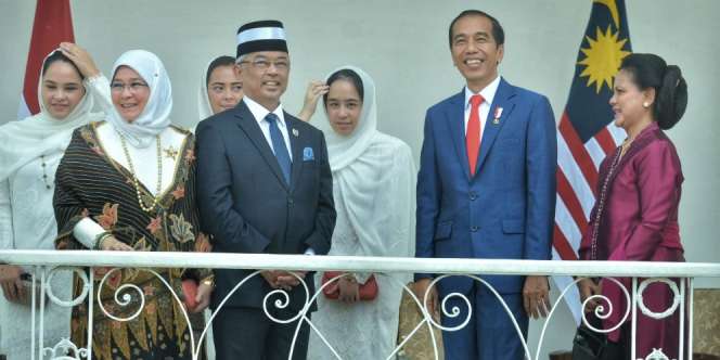 Kecantikan 3 Putri Raja Malaysia Saat Kunjungan di Indonesia