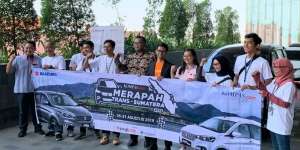 3 Mobil Andalan Suzuki Uji Ketangguhan di Tol Trans-Sumatera