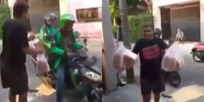 Video Kocak Pelanggan Ojol Jor-joran Pakai Promo, 8 Sopir Antre Antar Order