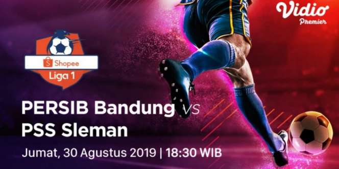 LIVE STREAMING Persib Bandung Vs PSS Sleman, Tonton di Sini