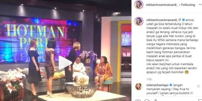 Nikita Mirzani Bongkar Kehidupan Pribadi Elza Syarief