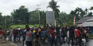 Penipu Demonstran Papua Diburu