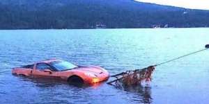 Dua Kali Menangis: Supercar Dicuri, Ketemu di Dasar Danau