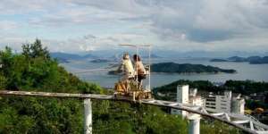 SkyCycle, Wahana Bersepeda Lebih Menegangkan dari Roller Coaster