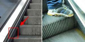 Ternyata Ini Fungsi Sikat di Eskalator, Bukan Buat Bersihin Sepatu!