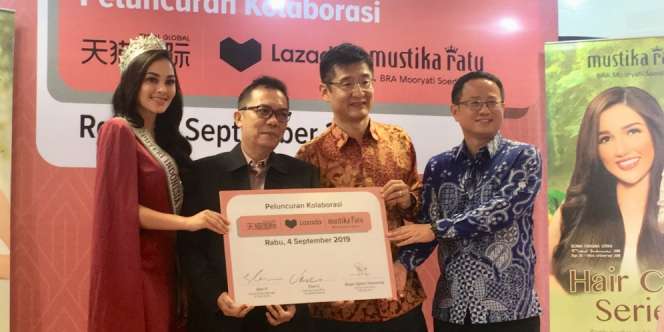 Dibantu Lazada, Mustika Ratu Siap Bidik Milenial China