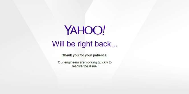 Yahoo Down Sore Ini, Pengguna Frustrasi Sulit Akses Email