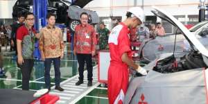 Diler Rp35 Miliar Mitsubishi di Kota Pempek