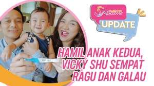 Hamil Anak kedua, Vicky Shu Sempat Ragu