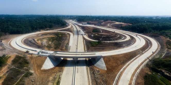 Jalan Tol Pertama Ibu Kota Baru Beroperasi Oktober 2019