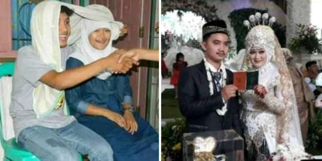 Awalnya Foto Manten-mantenan, 6 Tahun Kemudian Nikah Beneran