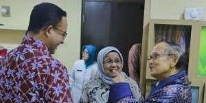 Jenguk BJ Habibie, Anies Baswedan: Kondisi Kesehatan Beliau Cukup Berat
