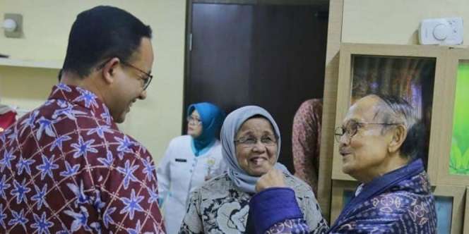 Jenguk BJ Habibie, Anies Baswedan: Kondisi Kesehatan Beliau Cukup Berat
