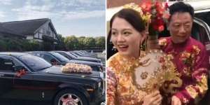 Gaya Kakek 62 Tahun Jemput Calon Istri Belia Pakai Rolls Royce