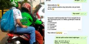Sepi Orderan, Driver Ojol Nyambi Jadi 'Guru' Matematika