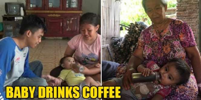 Orang Tua Tak Mampu Beli Susu, Bayi di Polewali Diberi Kopi 5 Gelas Tiap Hari