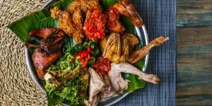 Sajian Padang Peranakan dalam Menu `Padang Platters`