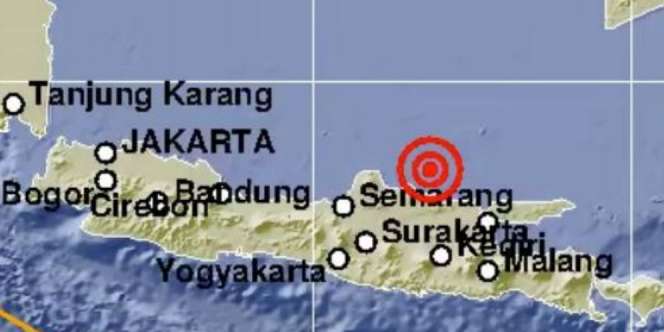 2 Gempa di Laut Jawa Sangat Langka, Ini Penjelasan BMKG
