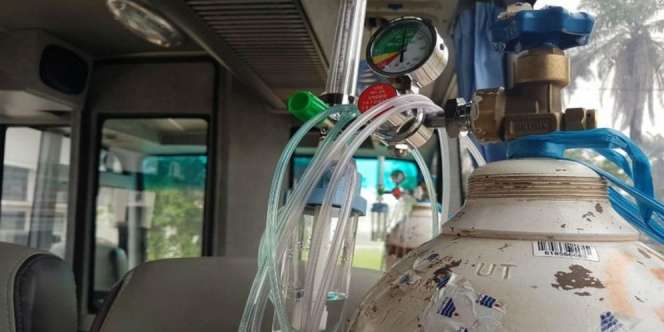 Mobil Oksigen Penyambung Napas Warga Kalimantan Tengah