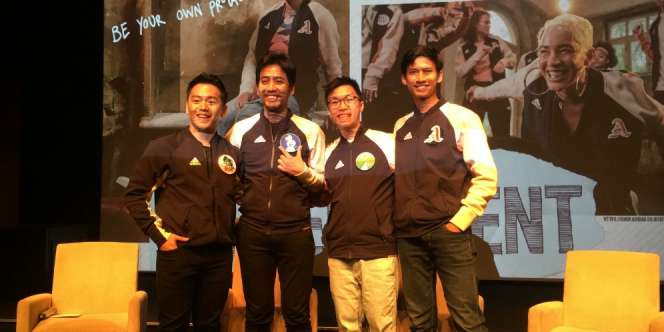 Kolaborasi Unik Adidas dan EMTE, Keren!
