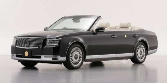 Penampakan Toyota Century Convertible, Mobil Kaisar Baru Jepang