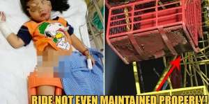 Petaka di Bianglala Pasar Malam, Balita Ini Alami Nasib Tragis