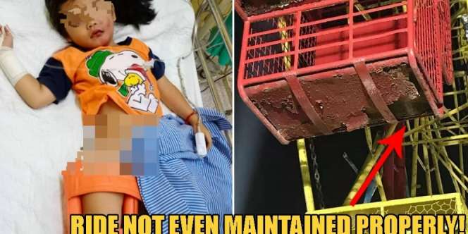 Petaka di Bianglala Pasar Malam, Balita Ini Alami Nasib Tragis