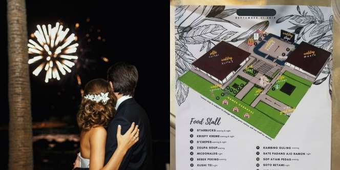 Gokil, Prasmanan di Kondangan Ini bagai Foodcourt di Mal!