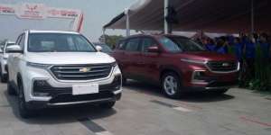 Wuling Ekspor 2.600 Unit Chevrolet Captiva ke 3 Negara