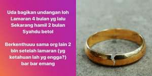 Batal Nikah karena Calon Istri Berbadan Dua, Endingnya Bikin Syok!