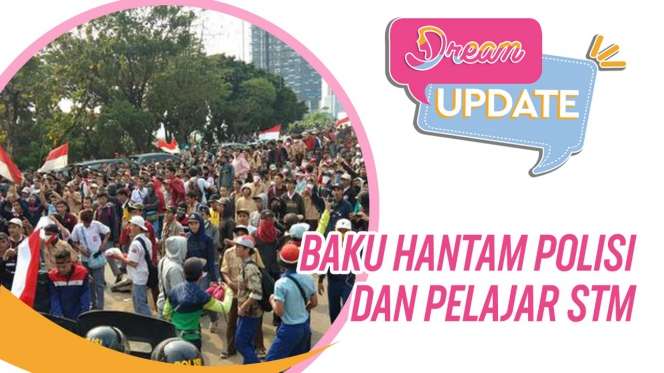 Video Pelajar STM Baku Hantam dengan Polisi