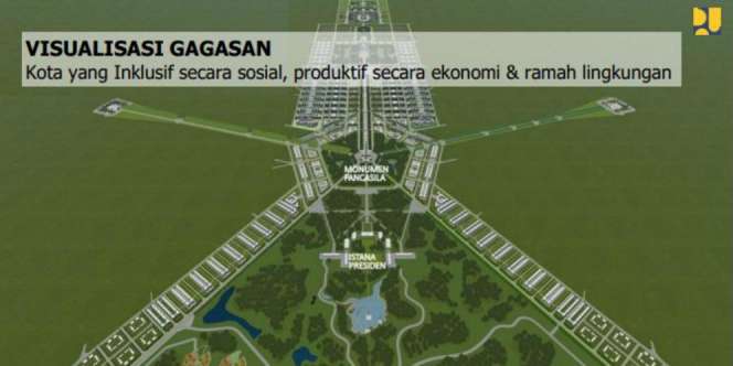 Desain Ibu Kota Baru di Kaltim Disayembarakan