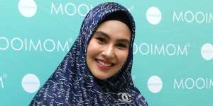 Bak Sleeping Beauty, Cantiknya Kartika Putri Saat Hamil Besar