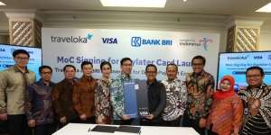 BRI-Traveloka Permudah Pengguna Traveling via PayLater Card