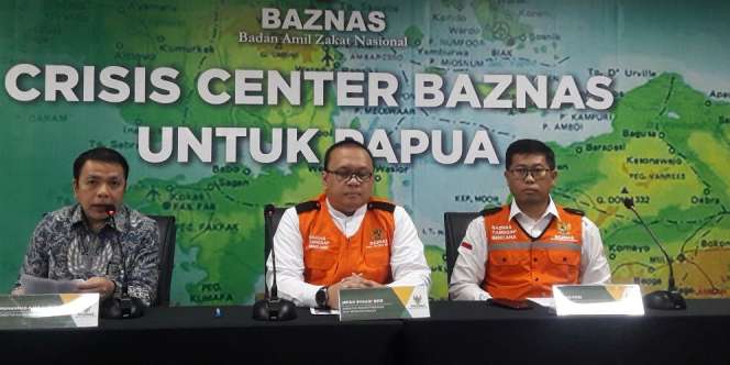 Baznas Dirikan Crisis Center Bantu Pengungsi Konflik Wamena