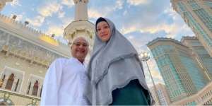 Lepas Hijab Syar'i Usai Tunaikan Umroh, Gaya Hijab Maia Estianty Tuai Pujian