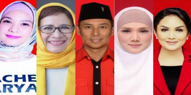 Deretan 14 Artis yang Akan Dilantik Jadi Anggota DPR 2019-2024