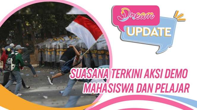 Kembali Ricuh, Begini Suasana Terkini di Depan Gedung DPR/MPR
