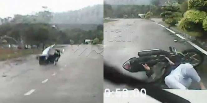 Ini Bahaya Jas Hujan Ponco Bagi Pengendara Motor