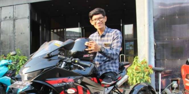 Meski Difabel, Pemuda Ini Tak Gentar Geber Motor Sport