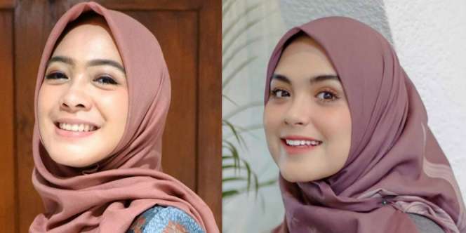 Adu Gaya Dian Ayu Lestari & Vebby Palwinta Pakai Hanbok