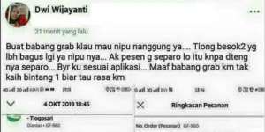 Protes 'Martabak Separo' ke Ojol, Wanita Ini Dibully