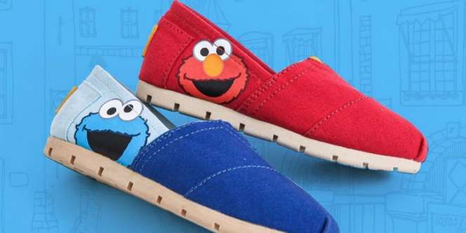 Koleksi Sepatu Anak Motif Sesame Street Layak Dilirik